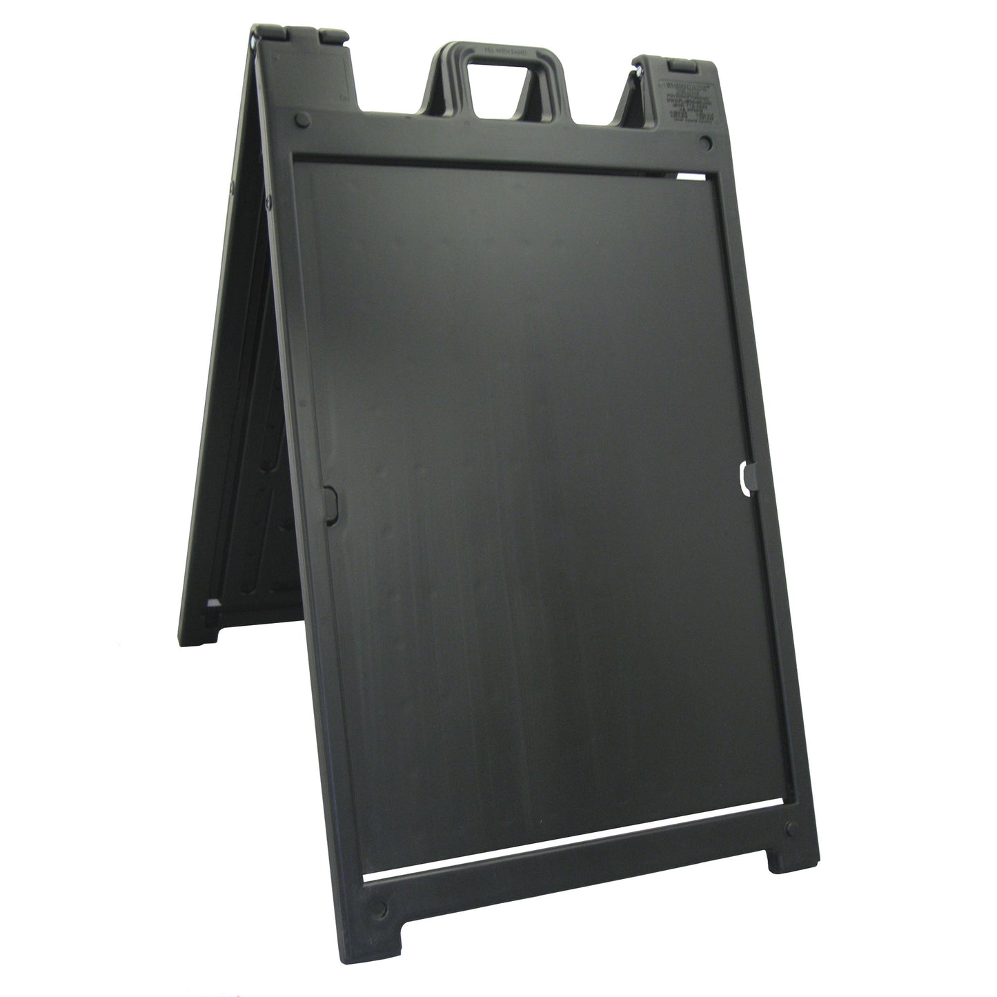 Boguna 24×36 Black Plastic A-Frame Sign Stand – Blank Frame Only, No Insert