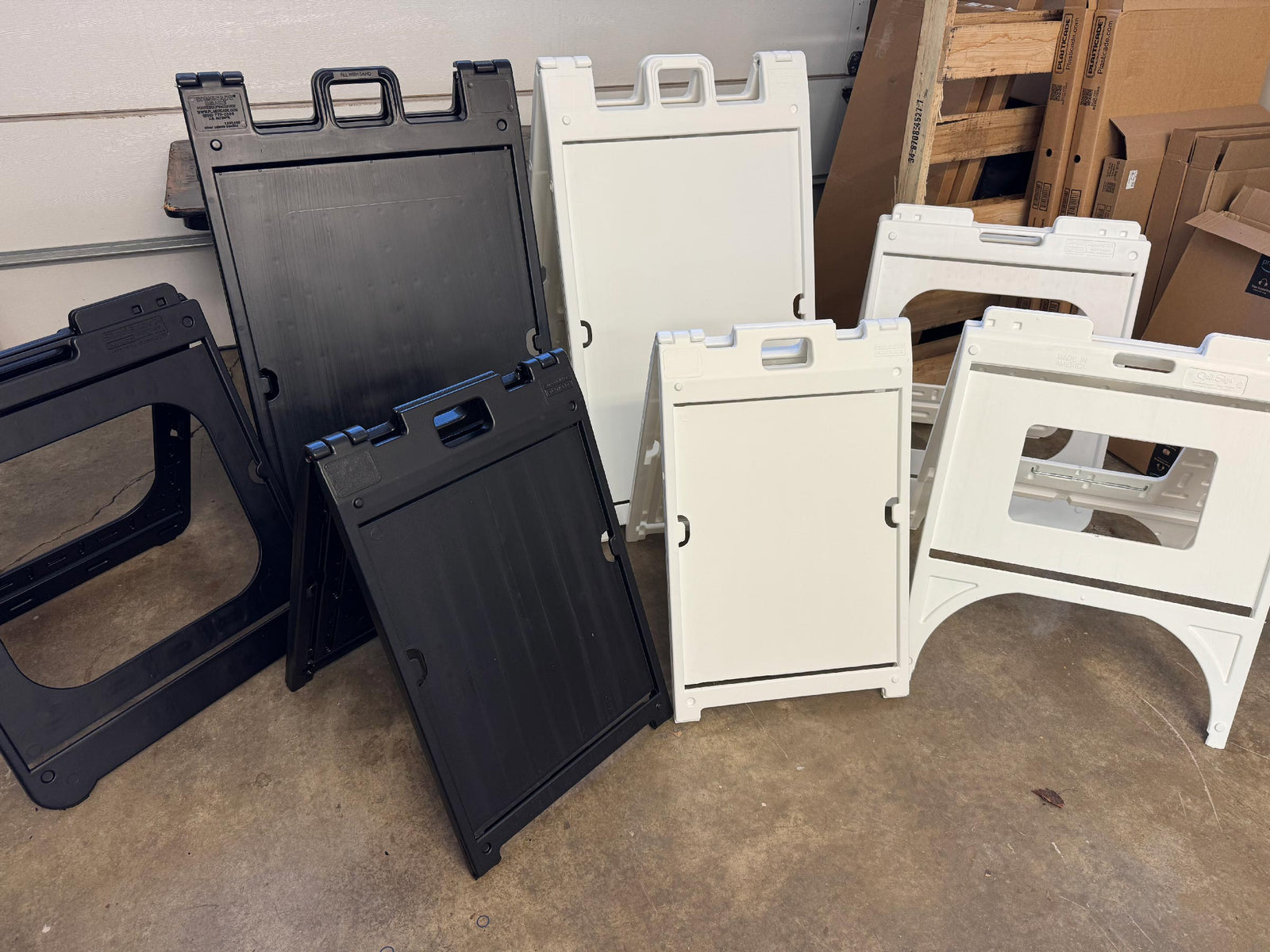 Plasticade Signicade A-Frame series