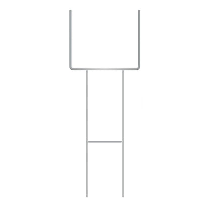 Boguna 30-inch Heavy-Duty H-Stake for Yard Signs — reinforced wire stake for corrugated sign installation