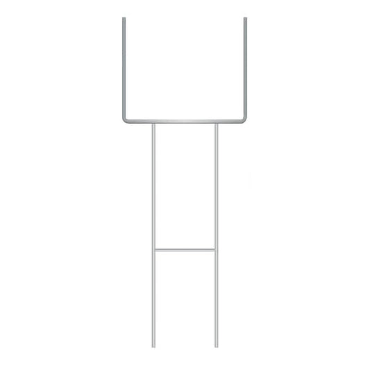 Boguna 30-inch Heavy-Duty H-Stake for Yard Signs — reinforced wire stake for corrugated sign installation