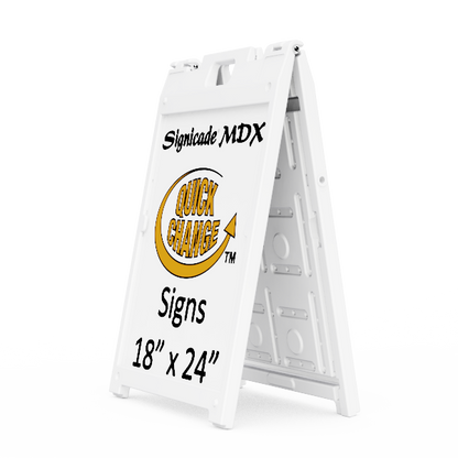 Plasticade Signicade® MDX – 18×24 A-Frame Sign Stand (Frame Only)