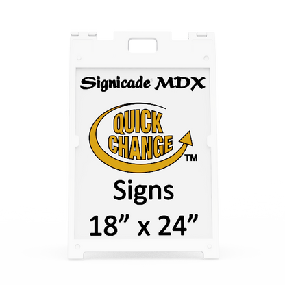 Plasticade Signicade® MDX – 18×24 A-Frame Sign Stand (Frame Only)