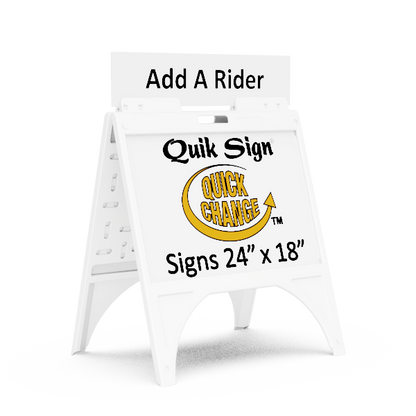 Plasticade Quik Sign® – 24×18 A-Frame Sign Stand (Frame Only)