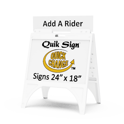 Plasticade Quik Sign® – 24×18 A-Frame Sign Stand (Frame Only)